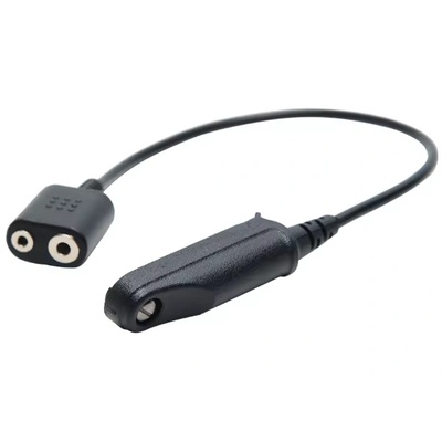 Baofeng Адаптерен кабел за радиостанции Baofeng, Водоустойчив, Черен (K head)