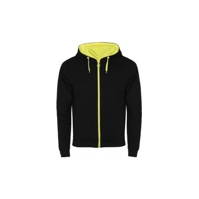Roly E1105 mikina Fuji pánska na zip Černo-žlutá