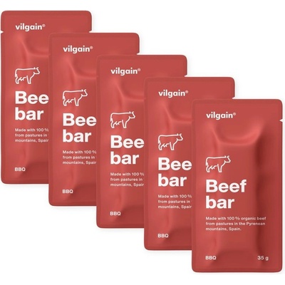 Vilgain Beef Bar BIO BBQ 5 x 35 g