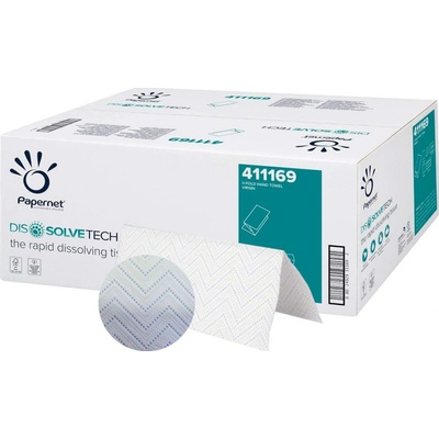 Papernet Supermini V dvouvrstvé, bílé, 3150 ks 411169