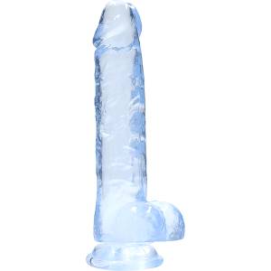 RealRock Реалистично дилдо с тестиси - 8/21 cm