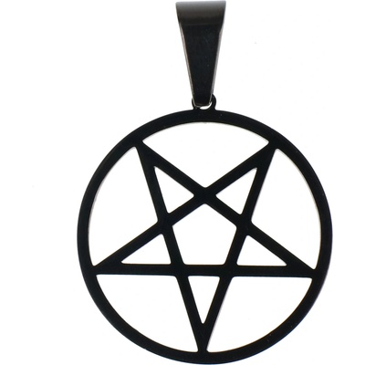 ETNOX Нашийник ETNOX - Plain Pentagram - SK4107A