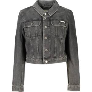 Calvin Klein Дамско яке от деним calvin klein, Размер m, Цвят Черен (lv047c658g_ne846)