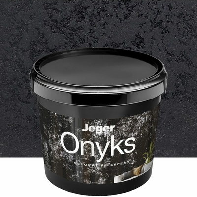 Jeger Onyks 7 kg čierna lesklá