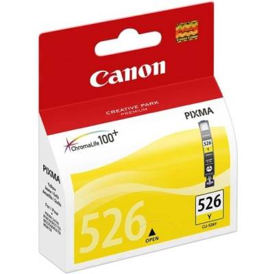 Canon Оригинален патрон Canon CLI-526, 202 страници/5%, Yellow (3015100413)
