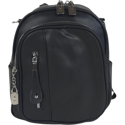 Черна дамска раница - Ariela