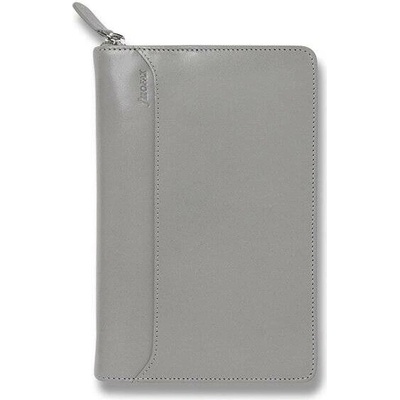 Filofax Lockwood Zip A6 týdenní 2026 šedý