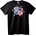 NOONEBRAND Тениска Lilo и Stitch Сърца - M, Black