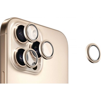 Evelatus Протектор за камера iPhone 16 Pro/iPhone 16 Pro Max EVELATUS Desert Titanium