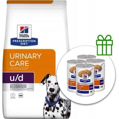 Hill's Hill s Prescription Diet u/d 10 кг + 4 консерви безплатно