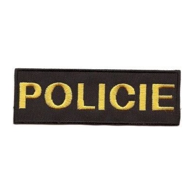 ALFA TACTICAL Nášivka Policie malá 12x4cm, suchý zip