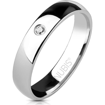 Nubis dámský ocelový prsten zirkon NSS1011 ZR