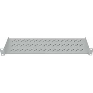 INTELLINET 19 Cantilever Shelf 1U 150mm 19 Cantilever Shelf, 1U, 2-Point Front Mount, 150mm Depth, Grey, Rack shelf, Grey, Steel, 25 kg, 1U,