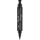 Essence Quick Wing! očné linky a pečiatka 01 Black 3,5 ml