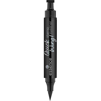 Essence Quick Wing! očné linky a pečiatka 01 Black 3,5 ml