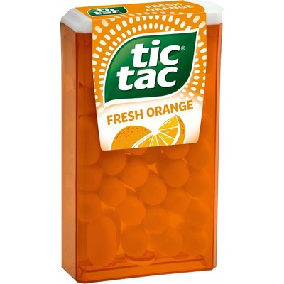 Tic Tac Dražé s pomarančovou príchuťou 18 g
