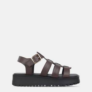 Jack Wills Дамски сандали Jack Wills Gladiator Sandals Womens - Taupe