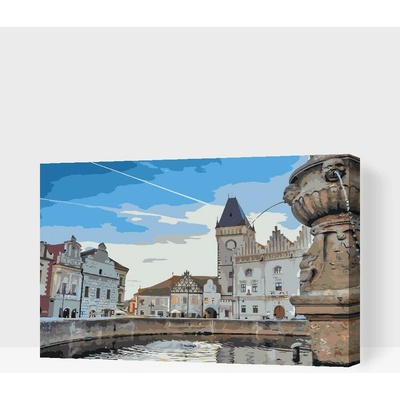 Painting Queens Tábor 60 x 80 cm bez rámu a bez vypnutí plátna