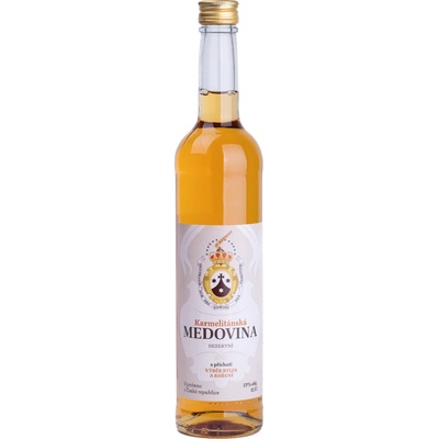 Karmelitánská medovina s příchutí bylin a koření 0,5 l
