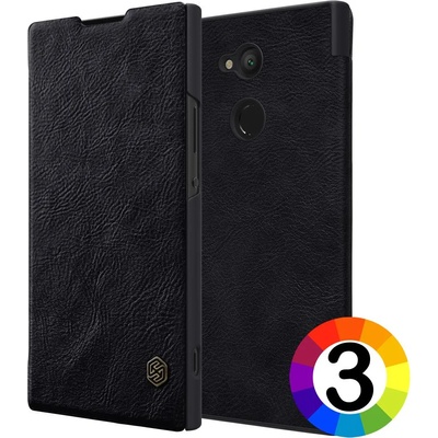 Sony Xperia XA2 Ultra Nillkin Кожен Калъф и Протектор