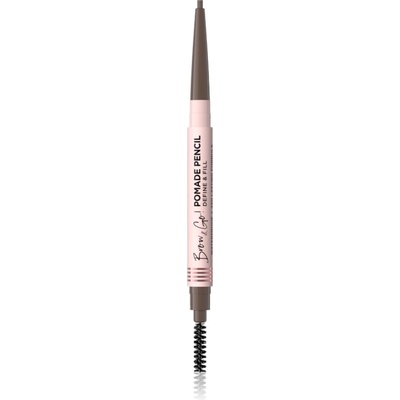 Eveline Cosmetics Brow & Go! водоустойчив молив за вежди с четка 2 в 1 цвят Taupe 4 гр