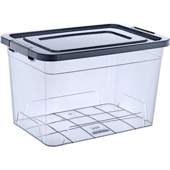 Horecano HOME-Кутия контейнер 30L - 47x31.5xh29.7cm АНТРАЦИТ (TRN-209-01) (014839)