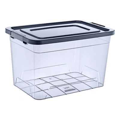 Horecano HOME-Кутия контейнер 30L - 47x31.5xh29.7cm АНТРАЦИТ (TRN-209-01) (014839)