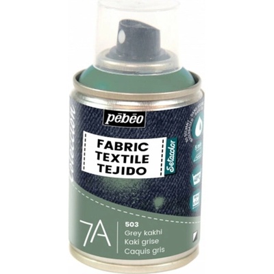 Pebeo 7A farba na extil v spreji 100 ml 503 sivá kakhi