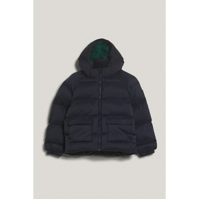 Gant Heavy Raglan Puffer Jacket Evening Blue