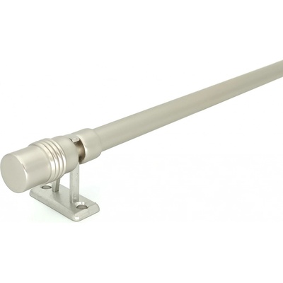 KovovégarnýžeCZ Teleskopická Mini garnýž CYLINDER matný nikl 40-60 cm