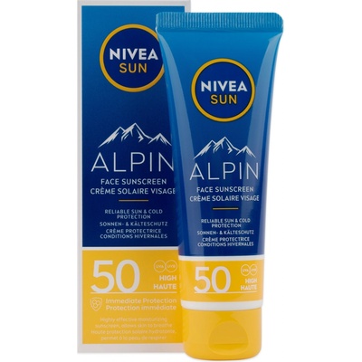 Nivea Sun Alpin pleťový opalovací krém SPF50 50 ml – Sleviste.cz Nivea Sun Alpin pleťový opalovací krém SPF50 50 ml – Sleviste.cz
