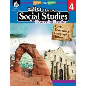 180 Days of Social Studies for Fourth Grade | Shell Education (ISBN: 9781425813963)