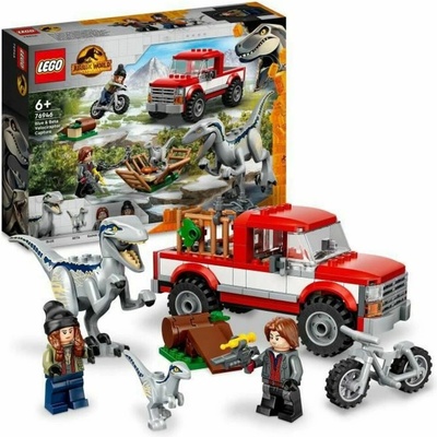 LEGO® Jurassic World 76946 Chytenie velociraptorov Blue a Bety