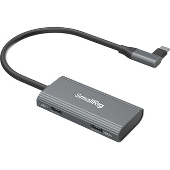 SmallRig 4-in-1 USB-C Hub PD 100W / USB-C 3.1 / USB-C 2.0 s Audio Adapter x 2 4598