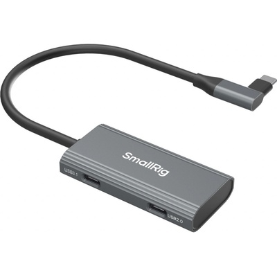 SmallRig 4-in-1 USB-C Hub PD 100W / USB-C 3.1 / USB-C 2.0 s Audio Adapter x 2 4598