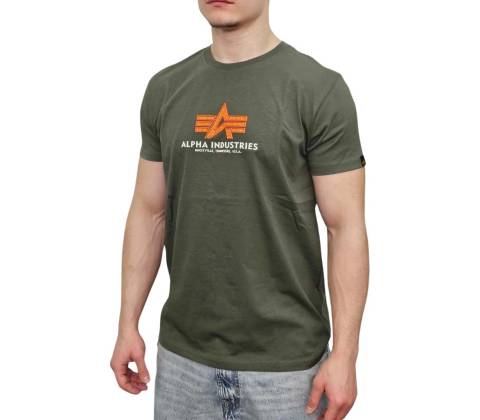 Basic T Rubber pánske Dark Olive zelené