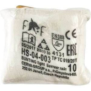 CERVA Ff bunting light hs-04-003 vam / Ръкавици с покритие - бели 7 (0108006380070vam)