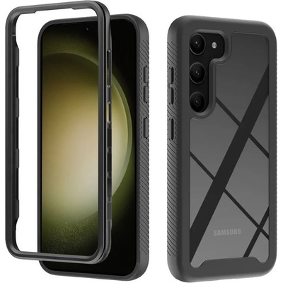 Techsuit Калъф за Samsung Galaxy S23 Plus + Калъф - Defense360 Pro - Черен