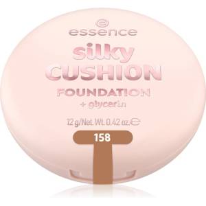 essence silky CUSHION FOUNDATION фон дьо тен в гъба със средно покритие цвят 158 12 гр