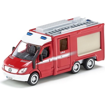 SIKU Super Mercedes-Benz Sprinter požární auto s žebříkem 1:50