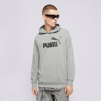 PUMA Суитчър Ess Big Logo Hoodie мъжки Дрехи Суичъри 58668803 Сив L (58668803)