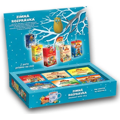 AGROKARPATY Zimná rozprávka čajová kazeta 80 g