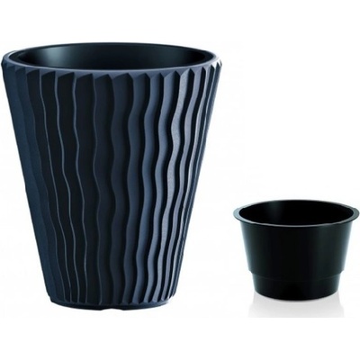 Prosperplast SANDY nízky 30 cm antracit DBSP300