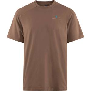 Klättermusen Мъжка тениска Klättermusen Root Logo S/S Tee T-shirt - Wren Brown (216-8371-0513)