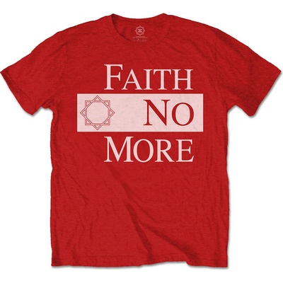 Faith No More tričko Classic New Logo Star červené
