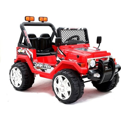 Megacar Jeep S618 2x45W 1x12V 7Ah červený