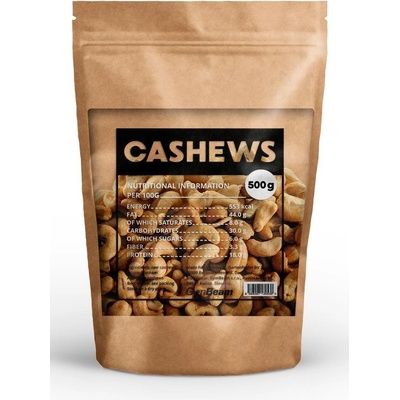 GymBeam Ořechy kešu 500 g