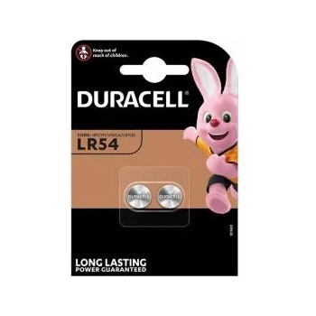 Duracell Батерия алкална DURACELL LR1130 LR54 AG10, 2pk блистер 1.5V