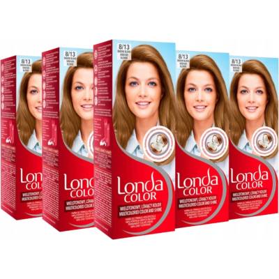 Londa Color barva na vlasy Střední Blond 8/13 Zářivá Barva x5
