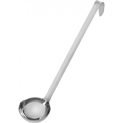 Naběračka nerez s výlevkou 26 cm, pr. 6 cm